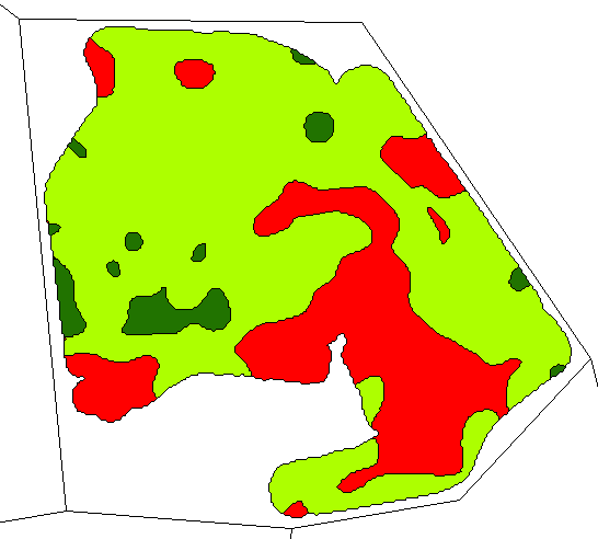 Precision Farming Data Processing - Yield Image to Contours to VRT